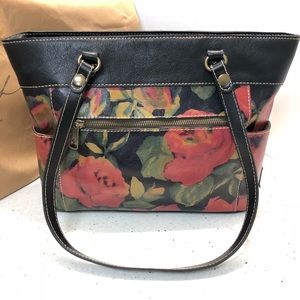 Desert Bloom Leather Tote